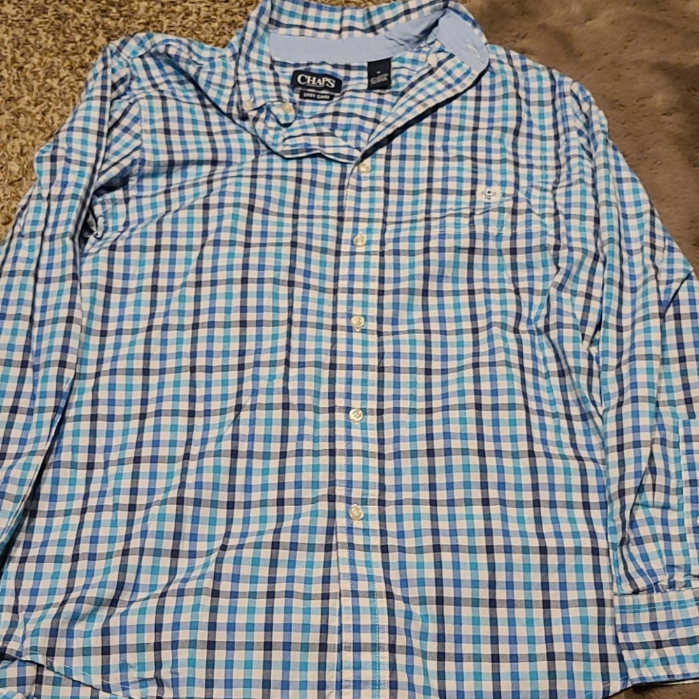 Chaps casual men's button down dress shirt